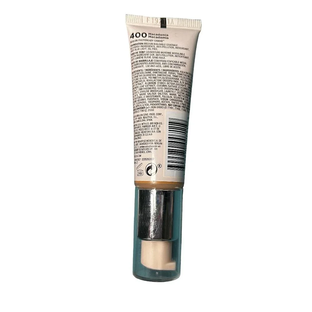 Revlon PhotoReady Candid Natural Finish Foundation Anti-Pollution 400 Macadamia